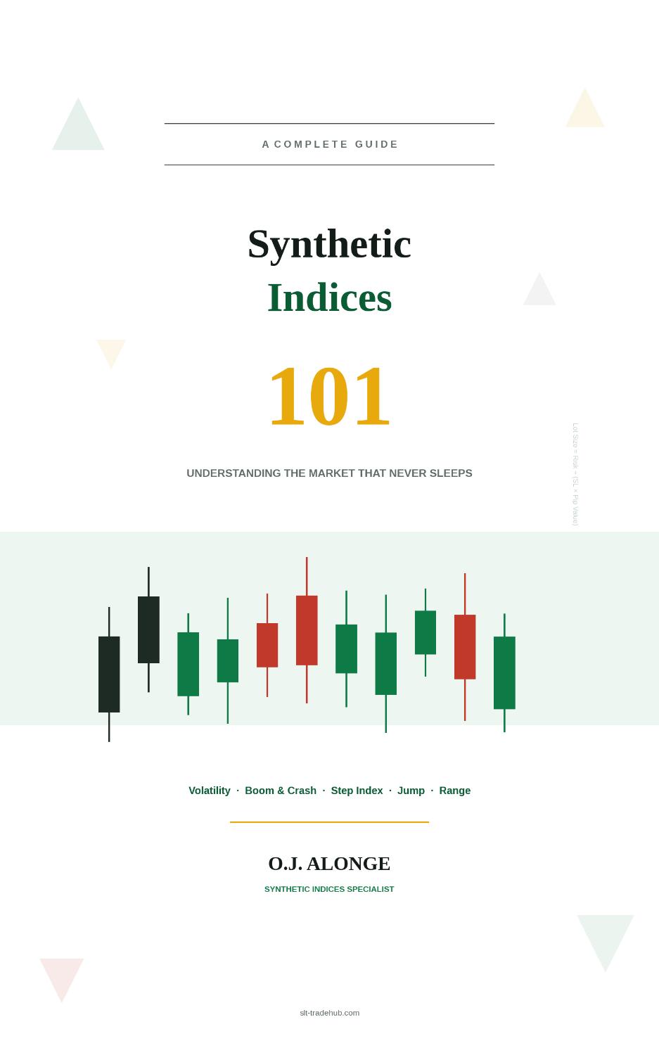 Synthetic Indices 101 cover